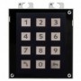 9155031B 2N Helios IP Verso Nero - modulo tastiera numerica in metallo