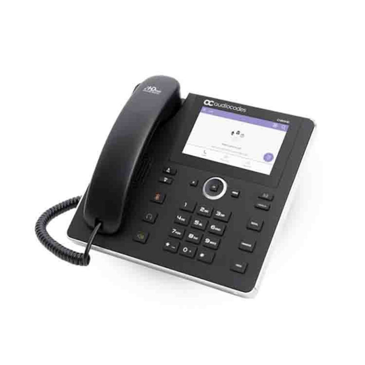 AudioCodes TEAMS-C450HD - Telefono IP PoE GbE nero