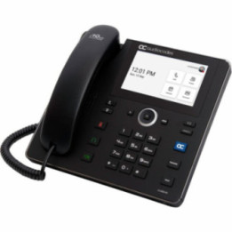 AudioCodes TEAMS-C455HD-DBW - Telefono IP PoE GbE nero con