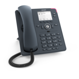 Snom 00004652 - D150 telefono IP da tavolo nero: 2 SIP identita SIP, bassa potenza