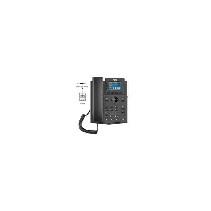 Fanvil FAN-X303-2 Wire - X303-2Wire - Telefono VoIP con Alimentazione a 2 Fili e Audio HD