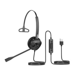 Fanvil FAN-HT301-U - Cuffie USB Monoaurali con Riduzione del Rumore Enc