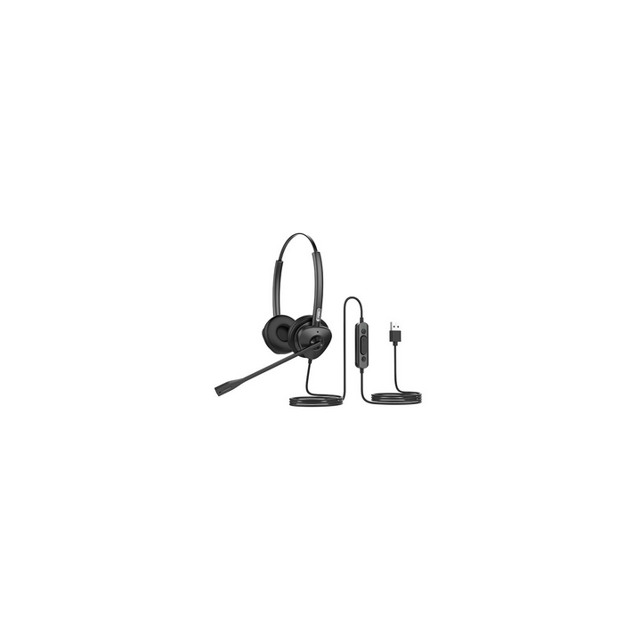 Fanvil FAN-HT302-U - Cuffie USB Biaurali con Riduzione del Rumore Enc