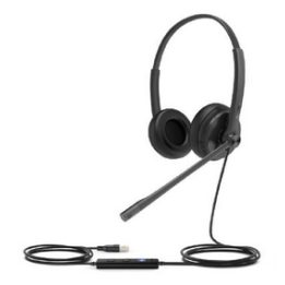 Yealink UH34 Lite Dual Teams - Cuffie - Auricolari Professionali Biauricolari per Comunicazioni Aziendali