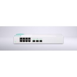 QNAP QSW-308S - Switch Non Gestito 3x 10GbE SFP+ + 8x 1GbE, Fanless