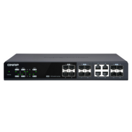 QNAP QSW-M2108-2S - Switch managed 2.5GbE + 10GbE per Reti Smb