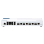 QSW-M408-4C QNAP SWITCH QSW-M408-4C, managed, 8 port 1Gbps, 4 port 10G SFP+/...