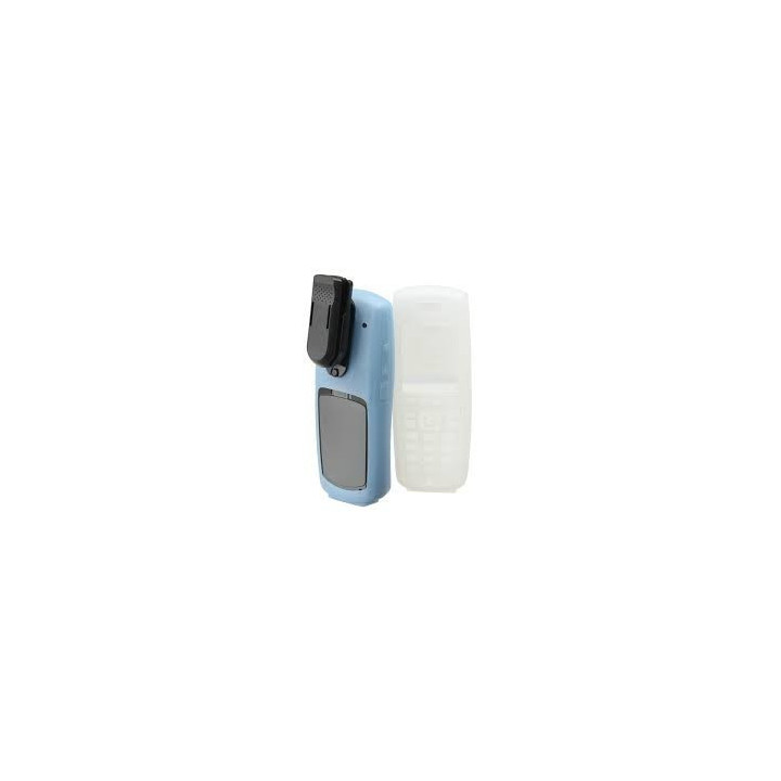 Spectralink 2310-37185-001 - Clear custodia in silicone con clip da cintura e clip Assembly
