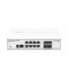 CRS112-8G-4S-IN MikroTik-- Cloud Router Switch 112-8G-4S-IN 8xGigabit LAN, 4xSFP,...