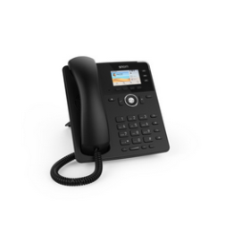 Snom 00004397 - D717 Telefono IP Nero – display a Colori, 4 SIP, 2 Porte Gigabit PoE, 5 Tasti BLF