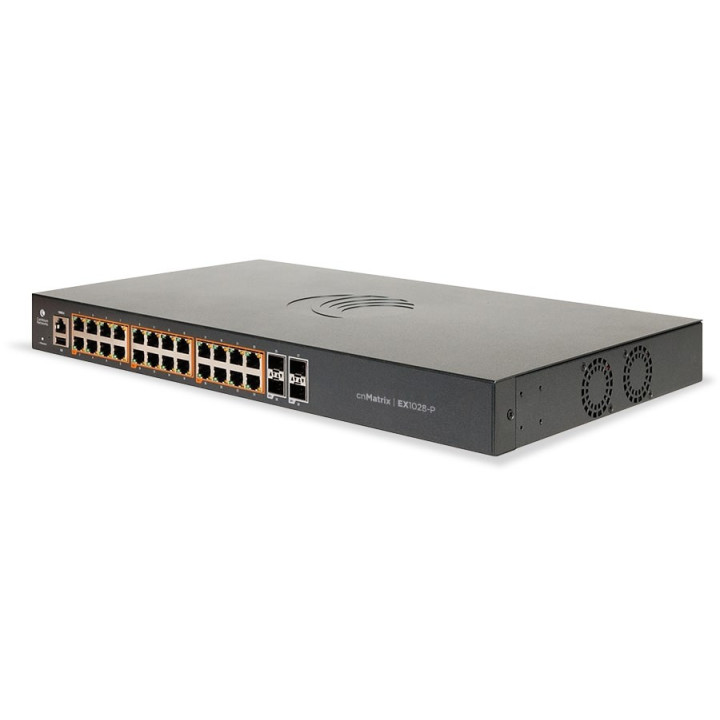 Cambium Networks MX-EX1028XXA-E - Intelligent Ethernet Switch cnMatrix, 24 x1G