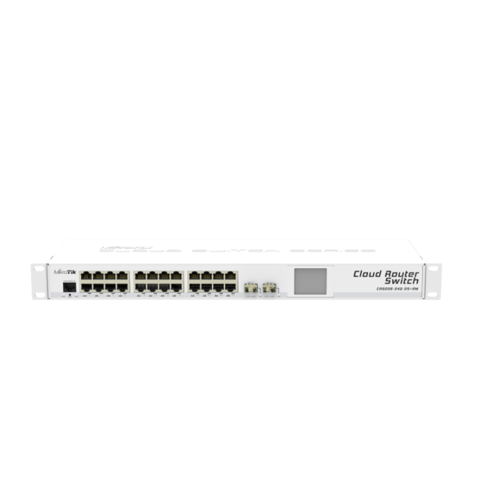 MikroTik CRS326-24G-2S+RM - Cloud Router Switch 326-24G-2S+RM con RouterOS L5, 1U