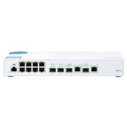 QNAP QSW-M408-2C - Switch, managed, 8 porte 1Gbps, 2 porte 10G SFP
