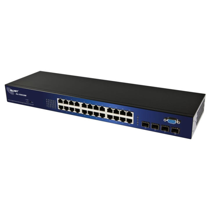 ALLNET ALL-SG8428M - 24 porte Gigabit ethernet + 4x SFP smart-managed