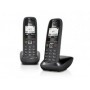 L36852-H2501-K101 Gigaset AS 405 DUO - 2 Telefoni DECT con base analogica